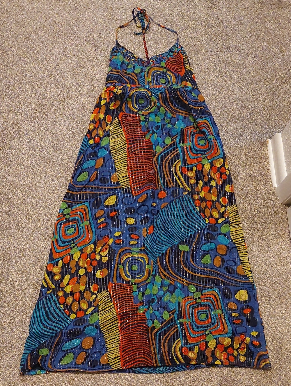 Mavi Halter Maxi Dress